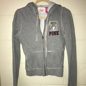 Zip up Grey sweater